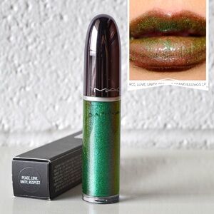 MAC Grand Illusion Liquid Lipcolour *PEACE, LOVE, UNITY, RESPECT* LE BNIB